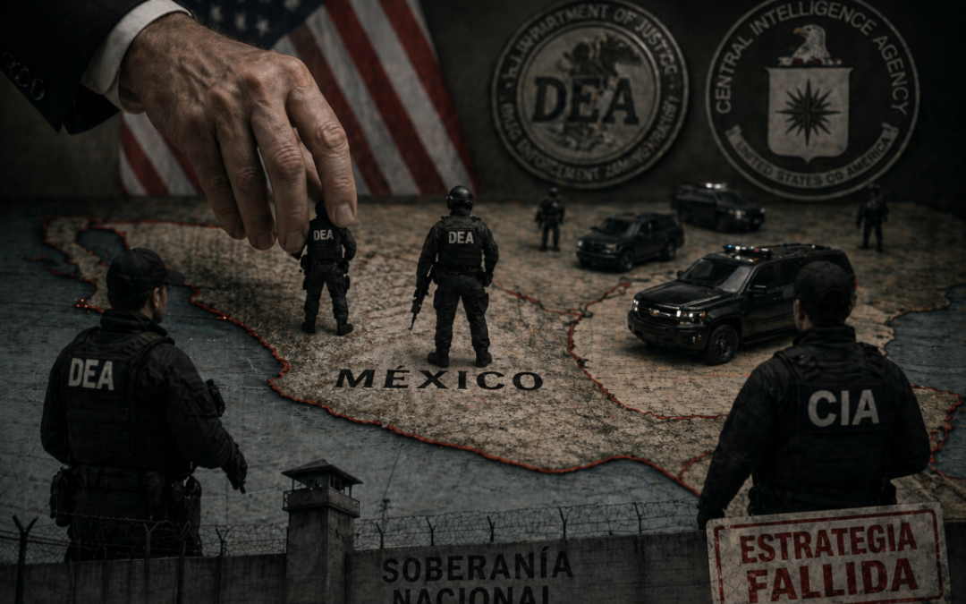 La CIA, como exigió Trump, opera en México