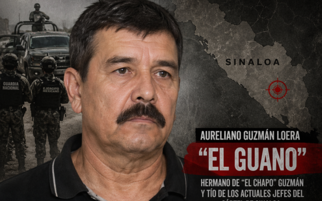 Trasciende captura de Aureliano Guzmán, “El Guano”
