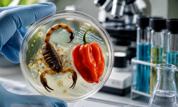 México busca antibióticos en donde nadie miraba: alacranes y chile habanero